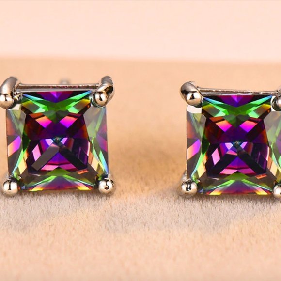 Jewelry - Rainbow Crystal Earrings